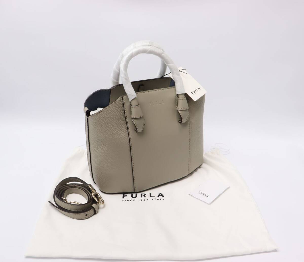 定価88,000円 新品 FURLA フルラ MIASTELLA M ミアステラ 2way ショルダー バッグ MARMO_画像1