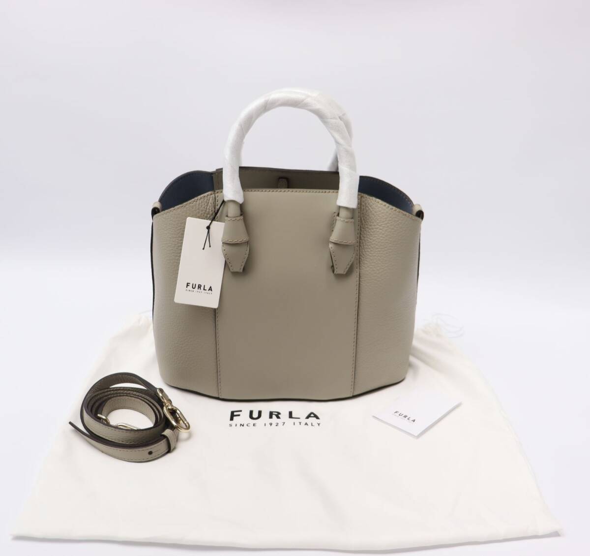 定価88,000円 新品 FURLA フルラ MIASTELLA M ミアステラ 2way ショルダー バッグ MARMO_画像4