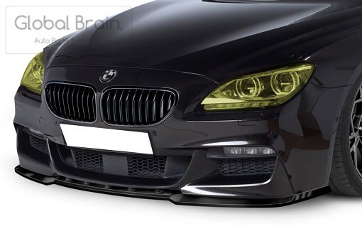 BMW 6 series F06 F12 F13 M sport front lip spoiler /splita- bumper under diffuser skirt 