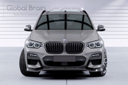 BMW X3 G01 前期 フロント リップ スポイラー/ フロント スプリッター エプロン バンパー ディフューザー スカート 642_画像2