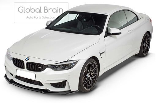 BMW M4 F82 F83 フロント リップ スポイラー/ スプリッタ― バンパー アンダー ディフューザー スカート_画像3