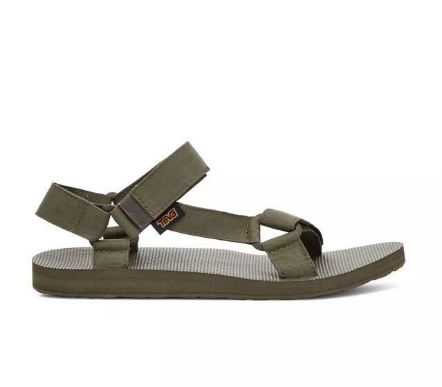 TEVA テバ M ORIGINAL UNIVERSAL CANVAS オリジナル ユニバーサル キャンバス MENS メンズ サンダル DARK OLIVE ダークオリーブ US10_画像2