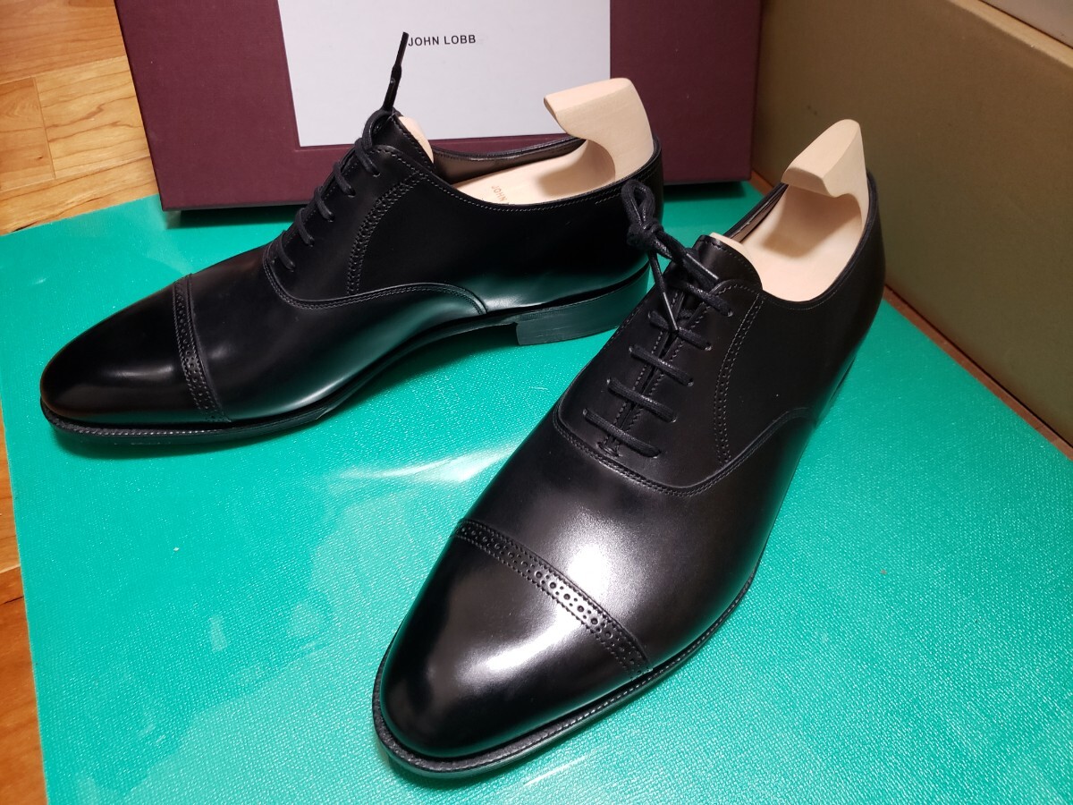 【未使用】JOHN LOBB　ジョンロブ　philip II　7000　ブラック　サイズ 9ハーフ_画像3