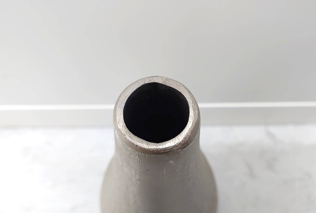 #3633 ACTUS actus ваза серебряный цветок основа aluminium высота примерно 23. украшение предмет текущее состояние хранение товар 