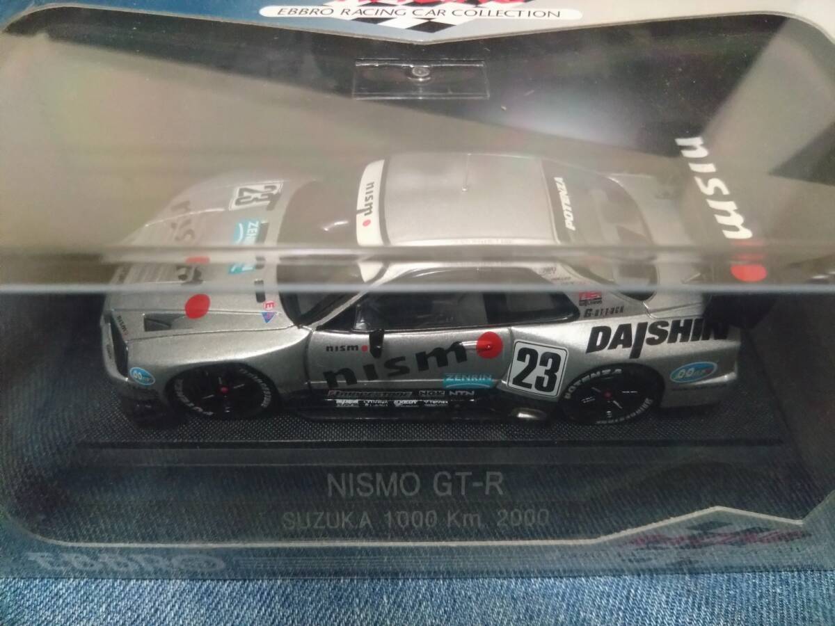 1/43 EBBRO 2000年鈴鹿1000kmレース　ニスモGT-R#23 片山右京、大八木信行、青木孝行_画像1