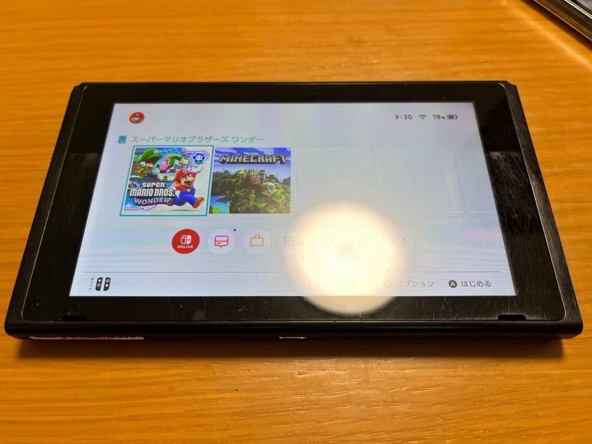 Nintendo Switch ニンテンドースイッチ バッテリー強化版 2020年製 本体のみ ジャンク扱い