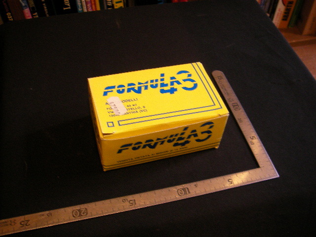 Formula 43 1/43 メタルキット　F1 Ferrari 642 1991年_定規は目安で置いてあるだけです