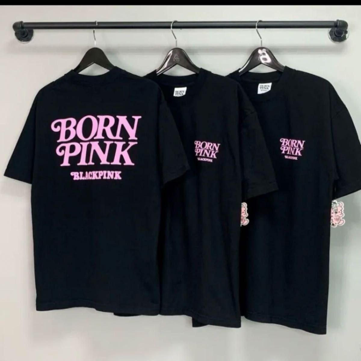 BLACKPINK Verdy Tシャツ 黒 L 送料無料 Born pink ブラック BLACKPINK Verdy Tシャツ 黒 L 送料無料 Born pink ブラック