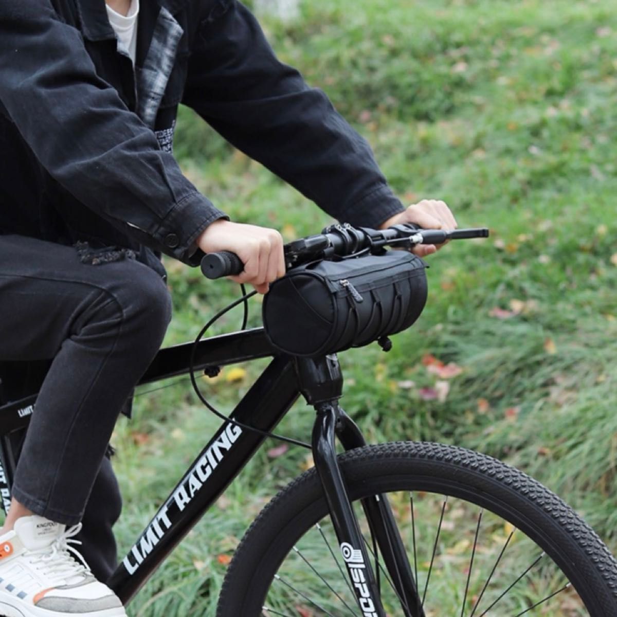 カーバッグ　自転車　ブラック　マウンテンバイク　軽量　コンパクト　ポーチ　ケース