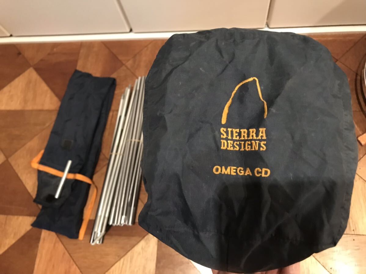  Sierra Design z Omega CD Vintage палатка 