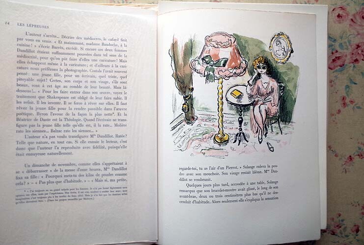 46309/ヴァン・ドンゲン リトグラフ 版画 25点収録 挿画本 Les Lepreuses par Henry de Montherlant Van Dongen 390部発行 函入り 1947年 - 画集 46309/ヴァン・ドンゲン リトグラフ 版画 25点収録 挿画本 Les Lepreuses par Henry de Montherlant Van Dongen 390部発行 函入り 1947年 - 画集