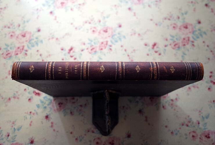 45575/The Portfolio 1880年刊行 美術書 An Artistic Periodical Philip Gilbert Hamerton 複製画20点 背革装 ヴィクトリア美術 絵画 画集 - 画集 45575/The Portfolio 1880年刊行 美術書 An Artistic Periodical Philip Gilbert Hamerton 複製画20点 背革装 ヴィクトリア美術 絵画 画集 - 画集