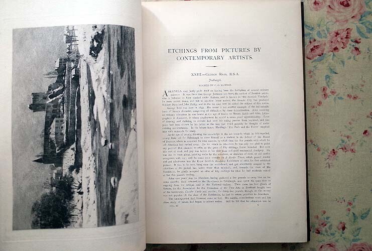 45575/The Portfolio 1880年刊行 美術書 An Artistic Periodical Philip Gilbert Hamerton 複製画20点 背革装 ヴィクトリア美術 絵画 画集 - 画集 45575/The Portfolio 1880年刊行 美術書 An Artistic Periodical Philip Gilbert Hamerton 複製画20点 背革装 ヴィクトリア美術 絵画 画集 - 画集