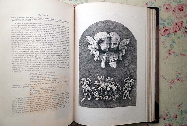 45575/The Portfolio 1880年刊行 美術書 An Artistic Periodical Philip Gilbert Hamerton 複製画20点 背革装 ヴィクトリア美術 絵画 画集 - 画集 45575/The Portfolio 1880年刊行 美術書 An Artistic Periodical Philip Gilbert Hamerton 複製画20点 背革装 ヴィクトリア美術 絵画 画集 - 画集