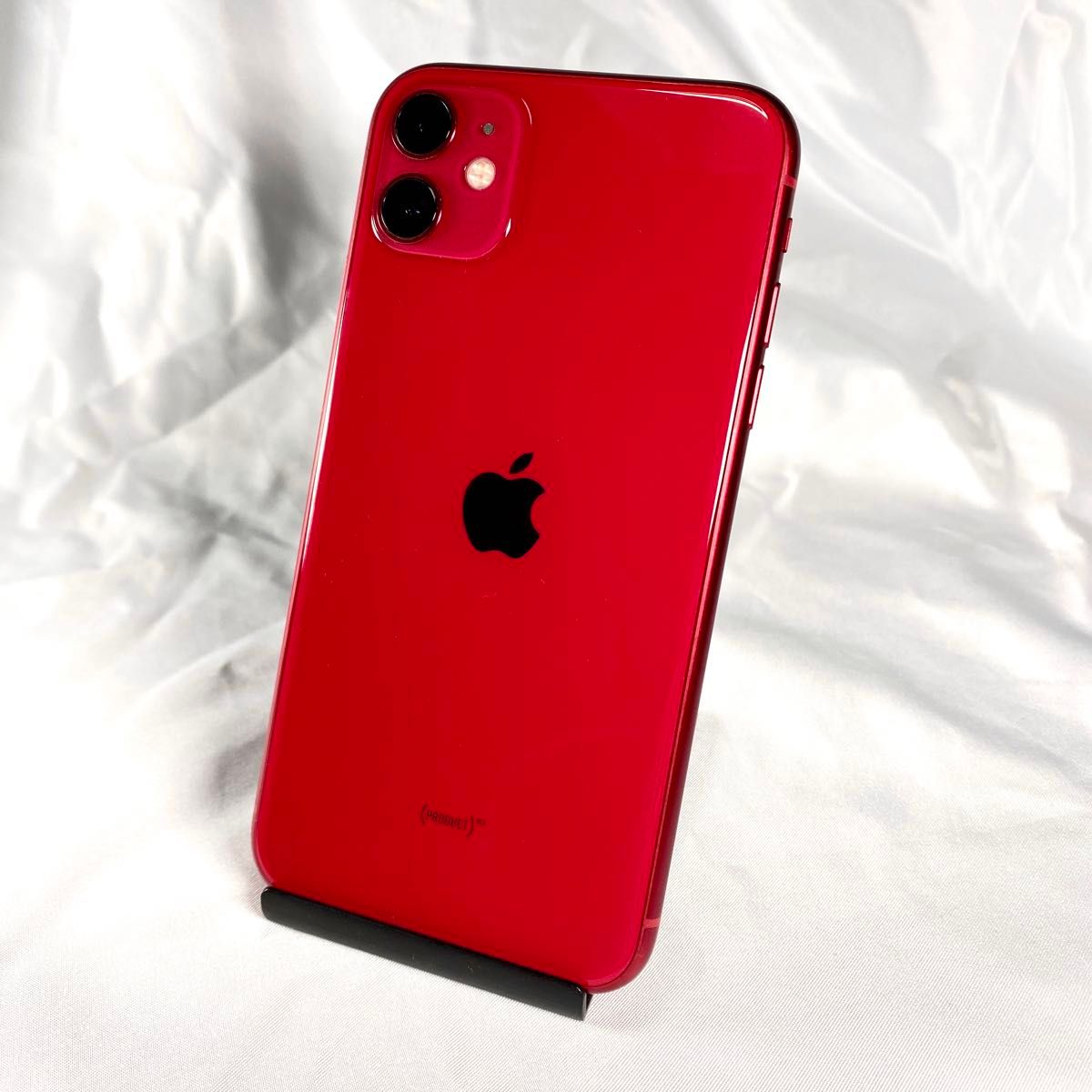 【美品】本体　iPhone11  スマートフォン SIMフリー レッド  白ロム Apple スマホ RED