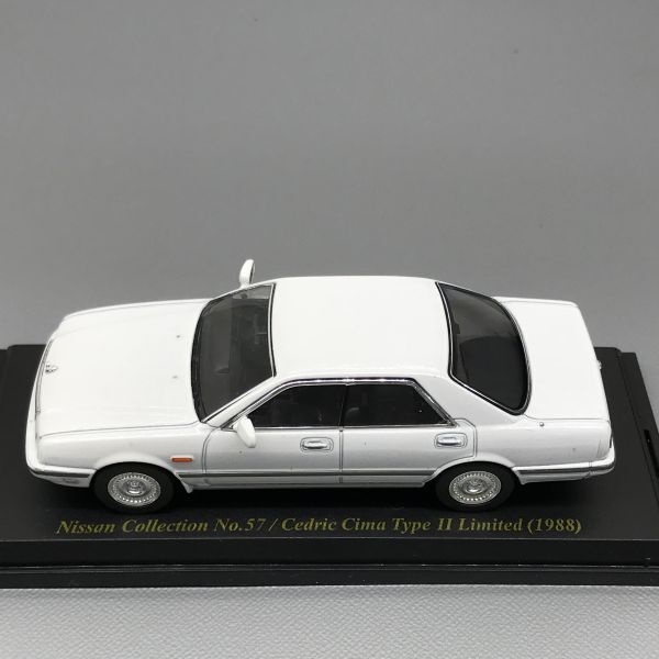 日産 セドリック シーマ タイプ Ⅱ リミテッド 1988 1/43 日産名車 コレクション アシェット Nissan Cima Type Limitedの画像4