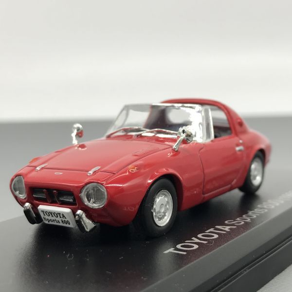 トヨタスポーツ800 (1965) 1/43モデル Yahoo!オークション - トヨタ スポーツ 800 1965 1/43 国産名車