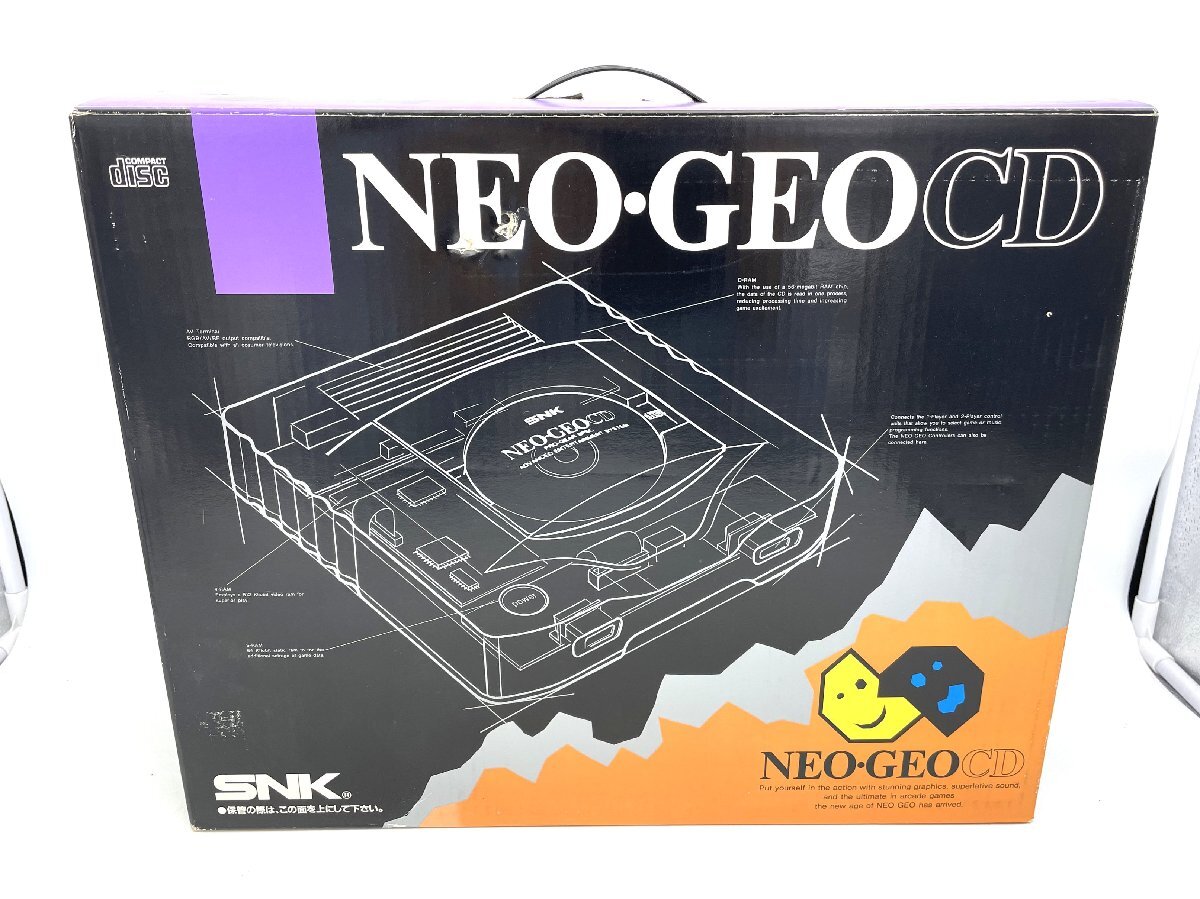 1円スタート ネオジオCD 外箱のみ 本体は有りません NEOGEO CD SNK 中古_画像1
