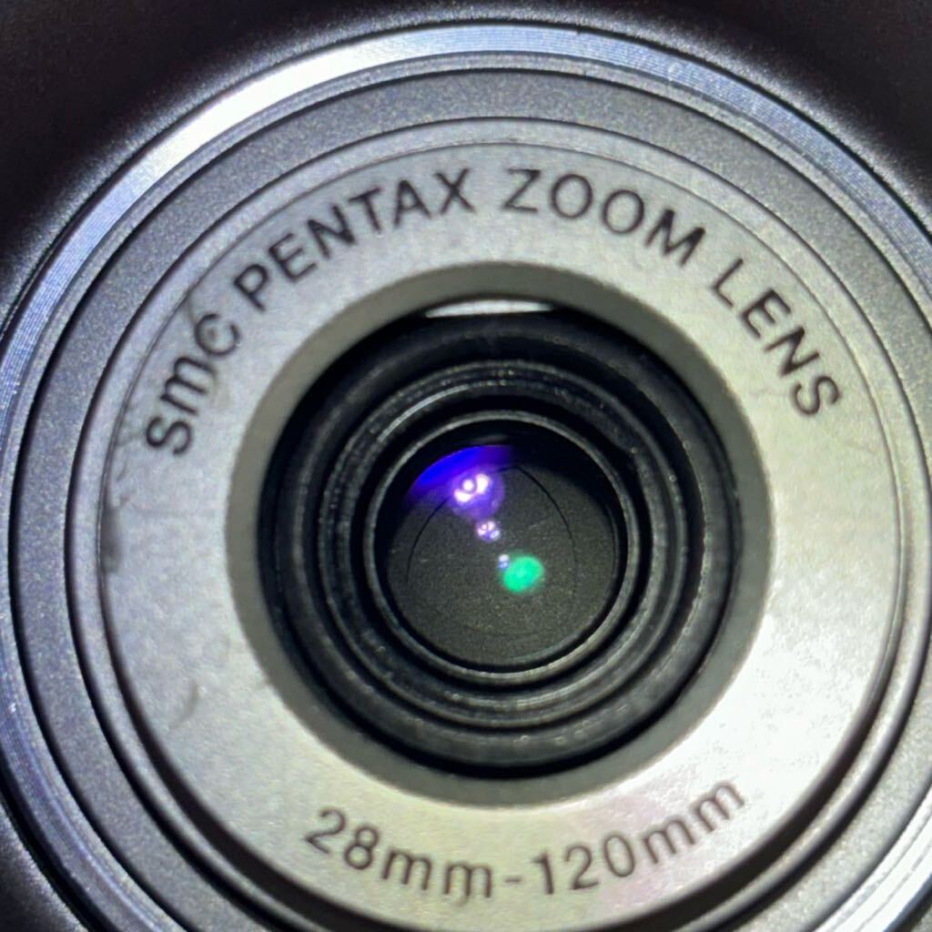 ◆ PENTAX ESPIO 120SWⅡ コンパクトフィルムカメラ 28mm-120mm シャッター、フラッシュOK ペンタックスの画像10