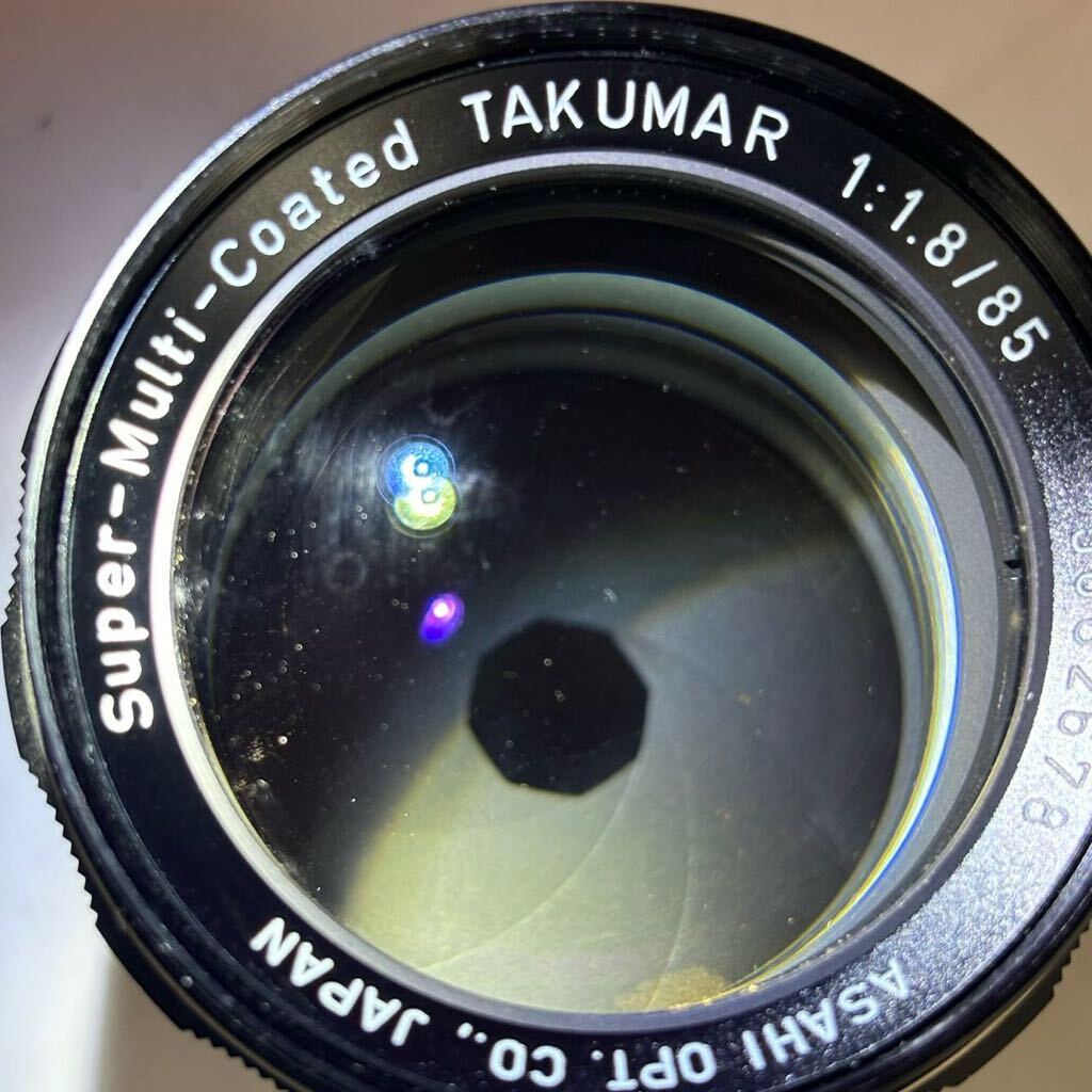 ◆ PENTAX Super-Multi-Coated TAKUMAR F1.8/85 カメラレンズ マニュアルフォーカス 単焦点 ペンタックス の画像3