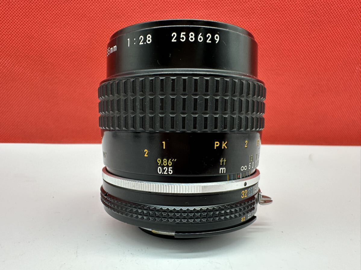 ▽ 防湿庫保管品 NIKON Ai-s MICRO-NIKKOR 55mm F2.8 カメラ レンズ ニコン_画像5