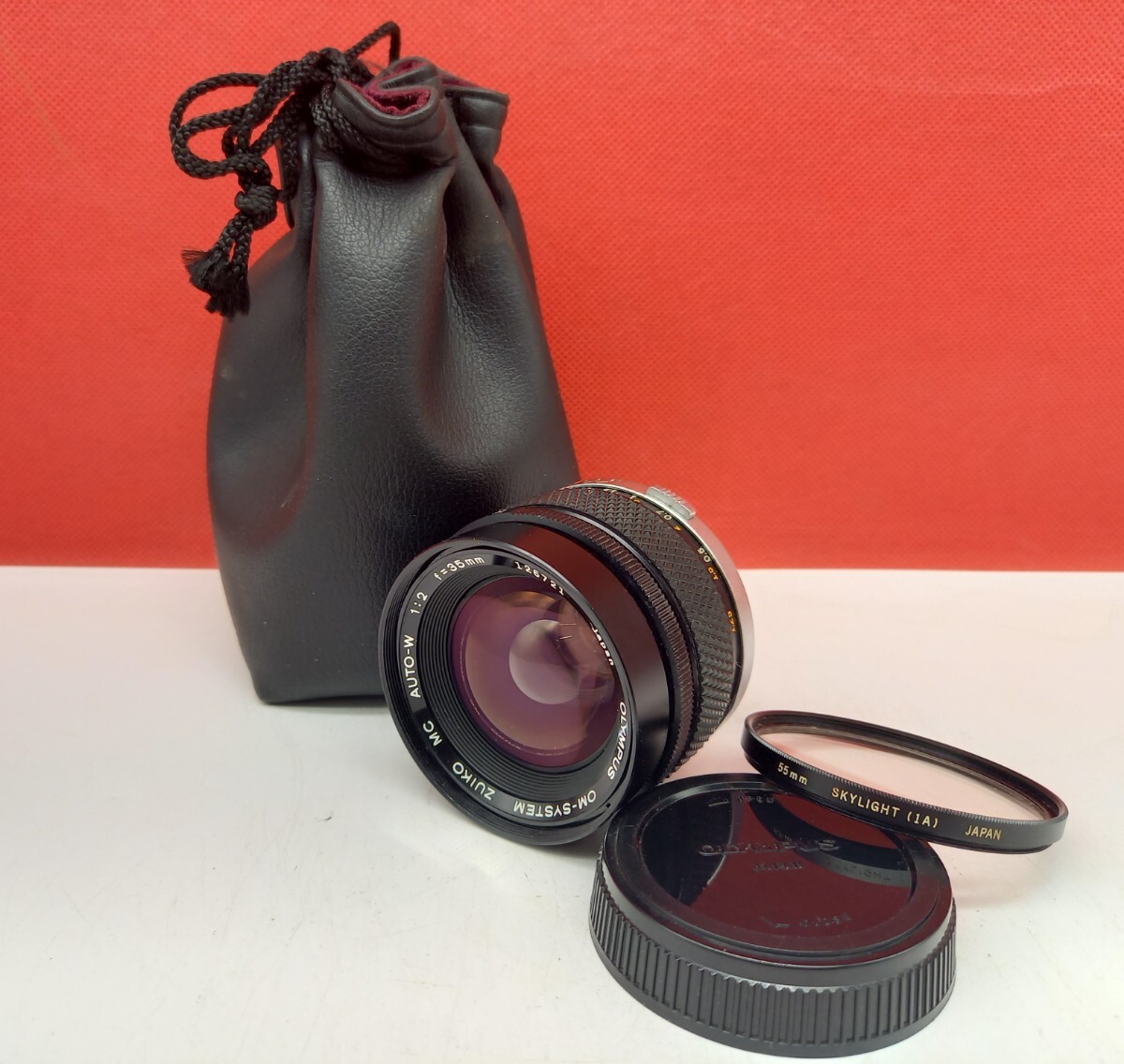 ■ OLYMPUS OM-SYSTEM ZUIKO MC AUTO-W F2 35mm カメラ レンズ オリンパスの画像1