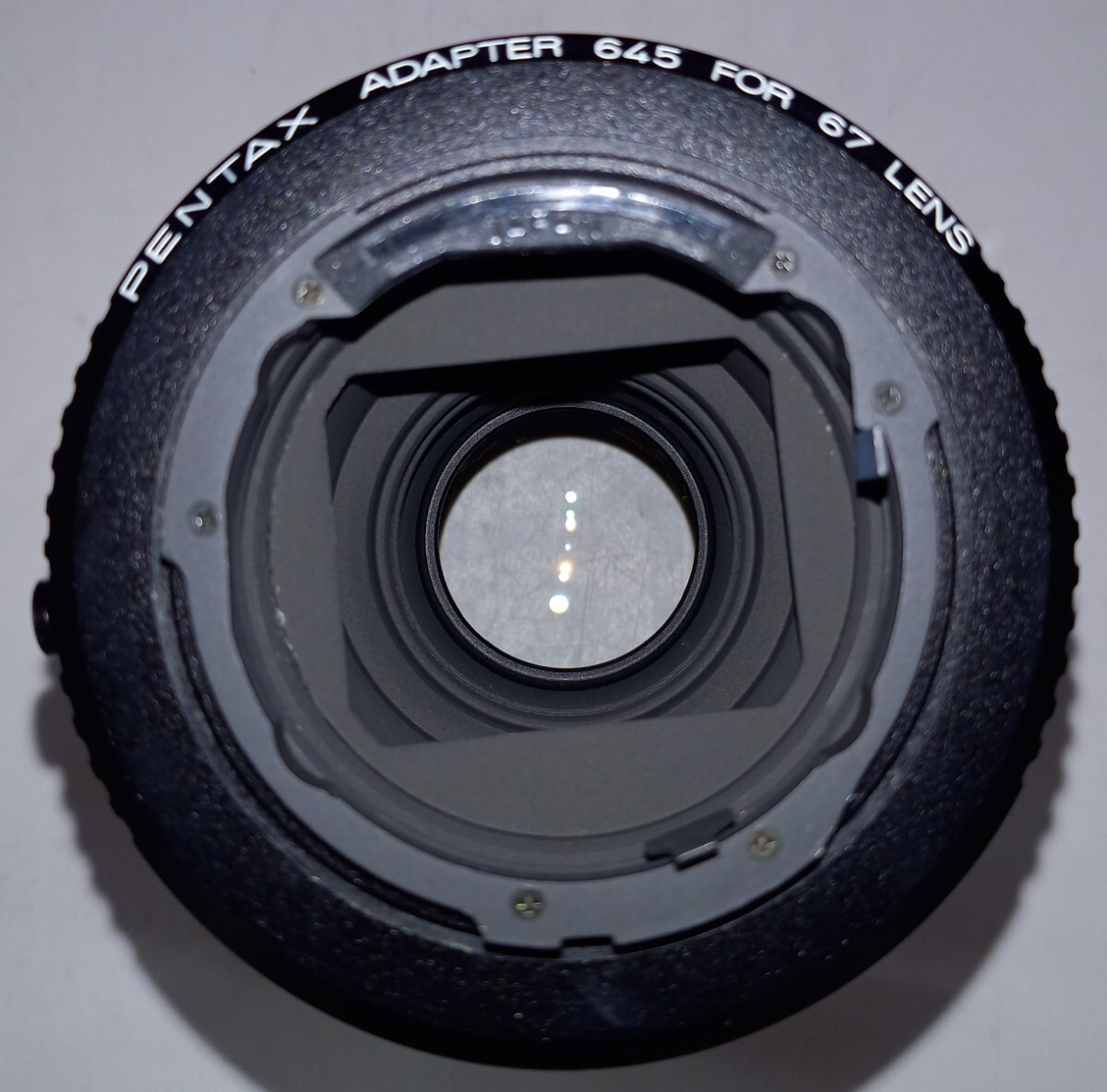 ■防湿庫保管品 PENTAX Super-Multi-Coated TAKUMAR / 6x7 1:4/300 中判カメラ レンズ アダプター 645 ペンタックスの画像9