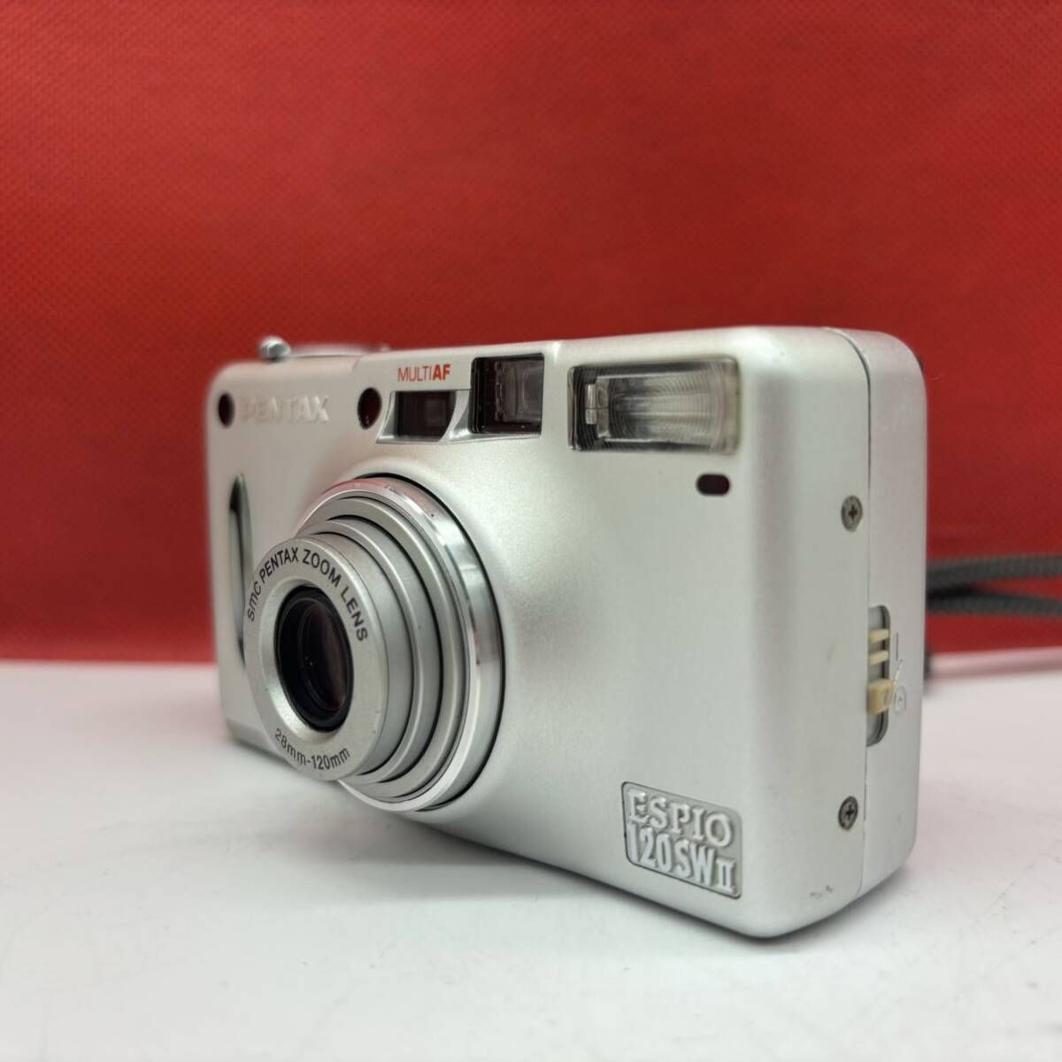 ◆ PENTAX ESPIO 120SWⅡ コンパクトフィルムカメラ 28mm-120mm シャッター、フラッシュOK ペンタックスの画像2