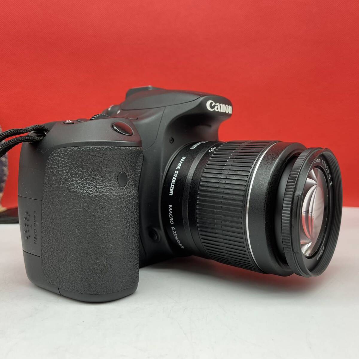 □ Canon EOS 60D デジタル一眼レフカメラ ボディ ZOOM LENS EF-S 18-55mm F3.5-5.6 IS II レンズ 動作確認済 現状品 キャノンの画像2