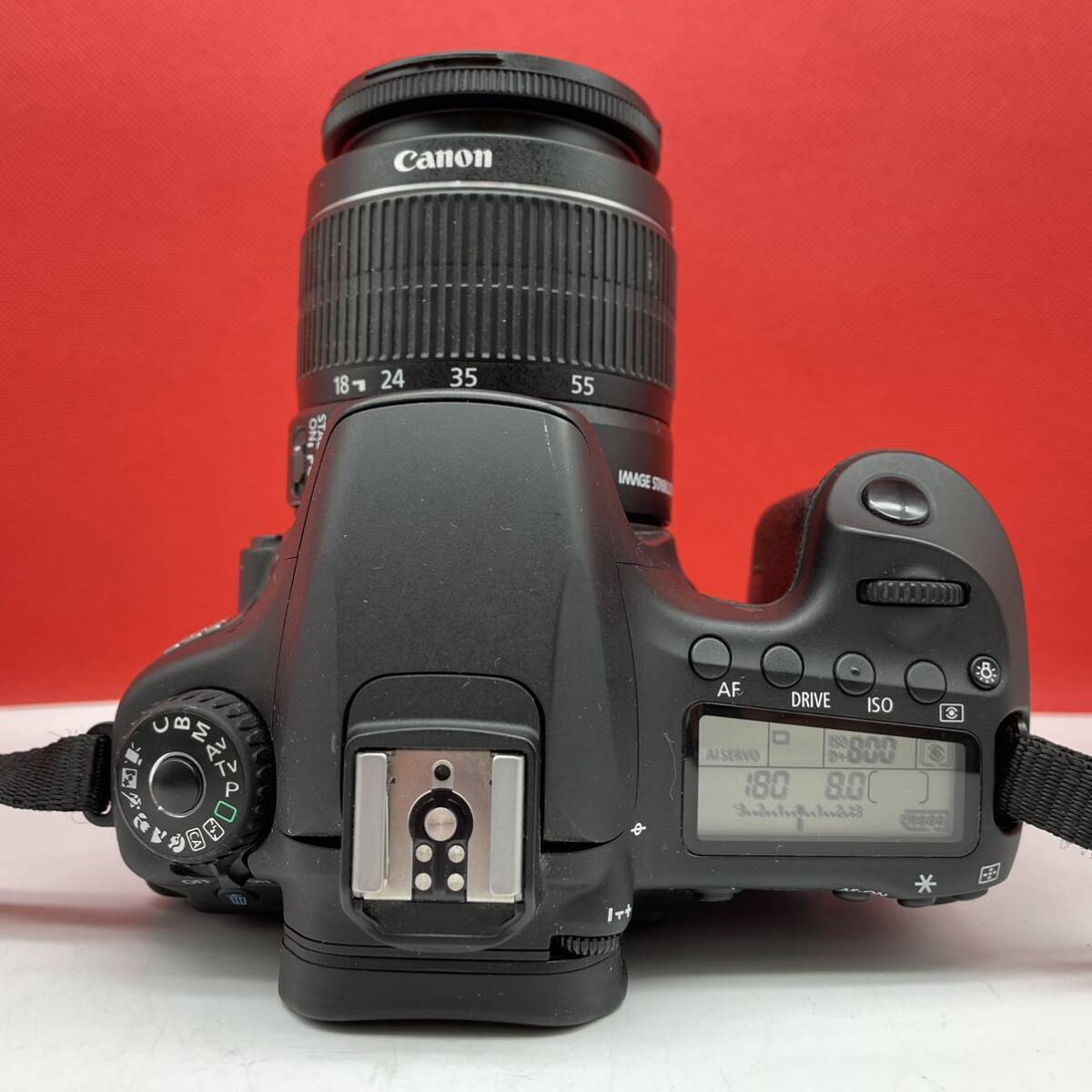 □ Canon EOS 60D デジタル一眼レフカメラ ボディ ZOOM LENS EF-S 18-55mm F3.5-5.6 IS II レンズ 動作確認済 現状品 キャノンの画像6