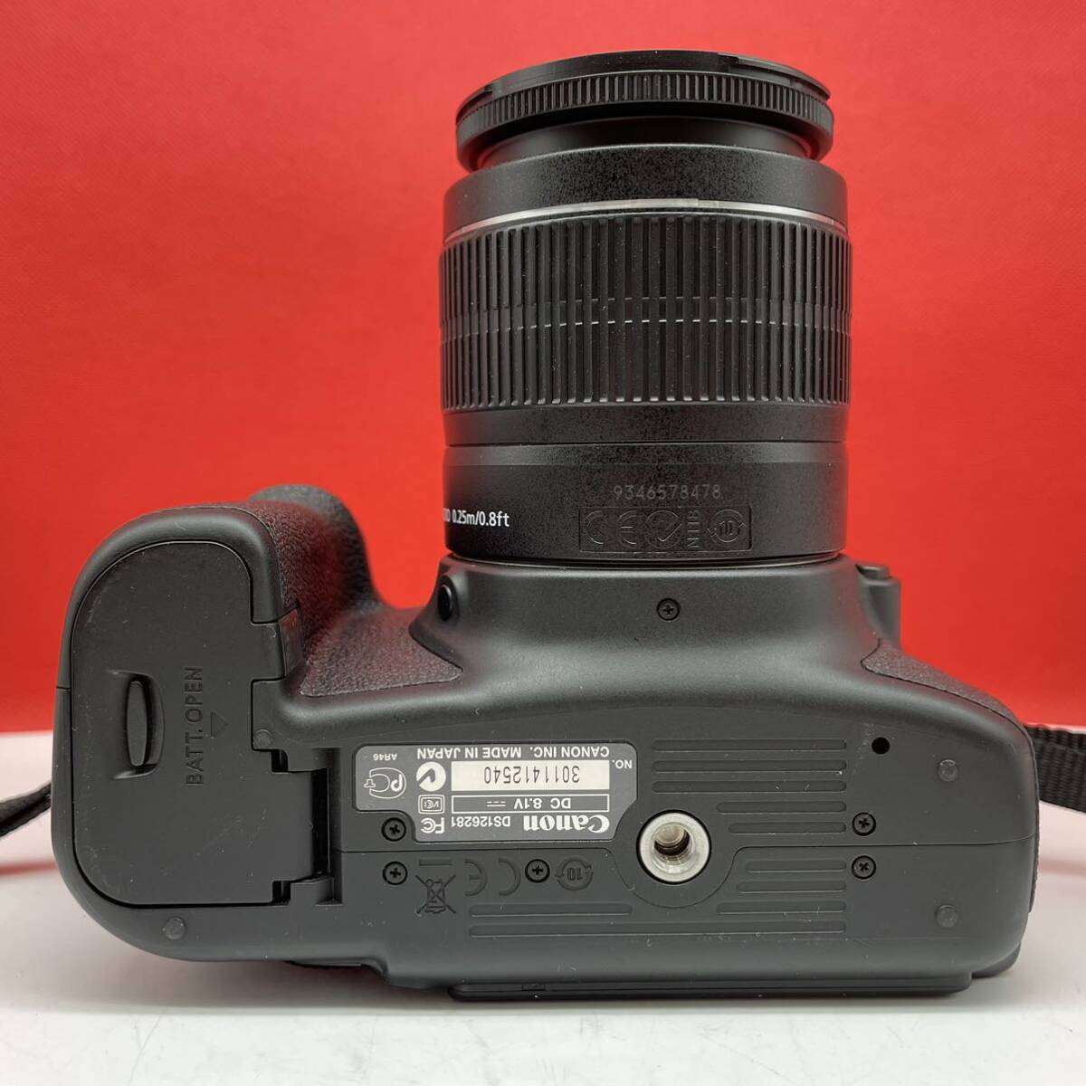 □ Canon EOS 60D デジタル一眼レフカメラ ボディ ZOOM LENS EF-S 18-55mm F3.5-5.6 IS II レンズ 動作確認済 現状品 キャノンの画像7