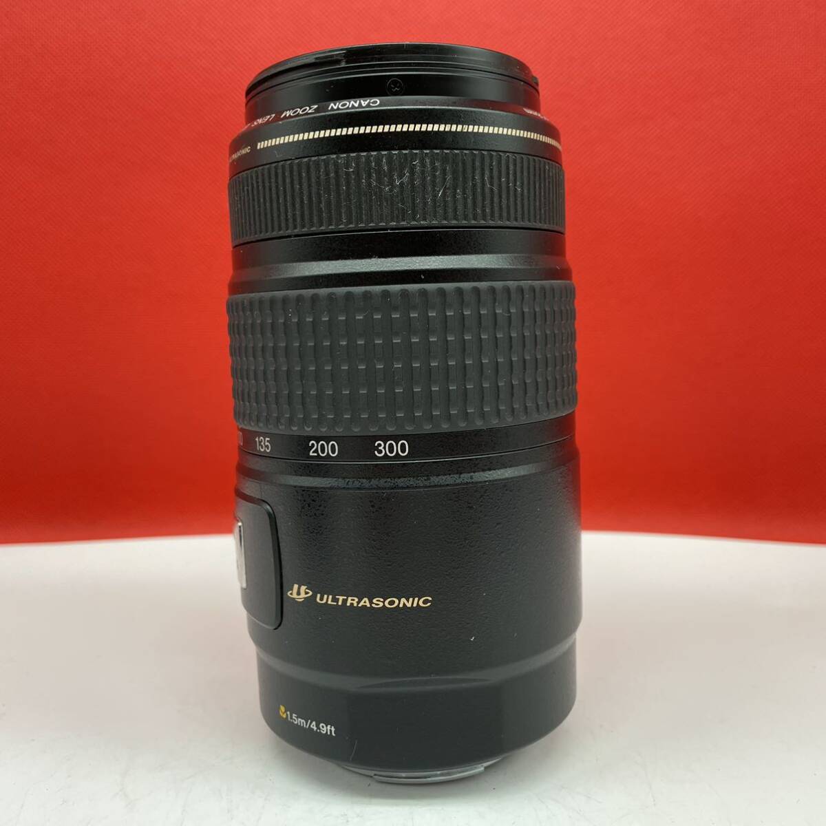 * Canon ZOOM LENS EF 75-300mm F4-5.6 IS ULTRASONIC camera lens AF operation verification settled Canon 