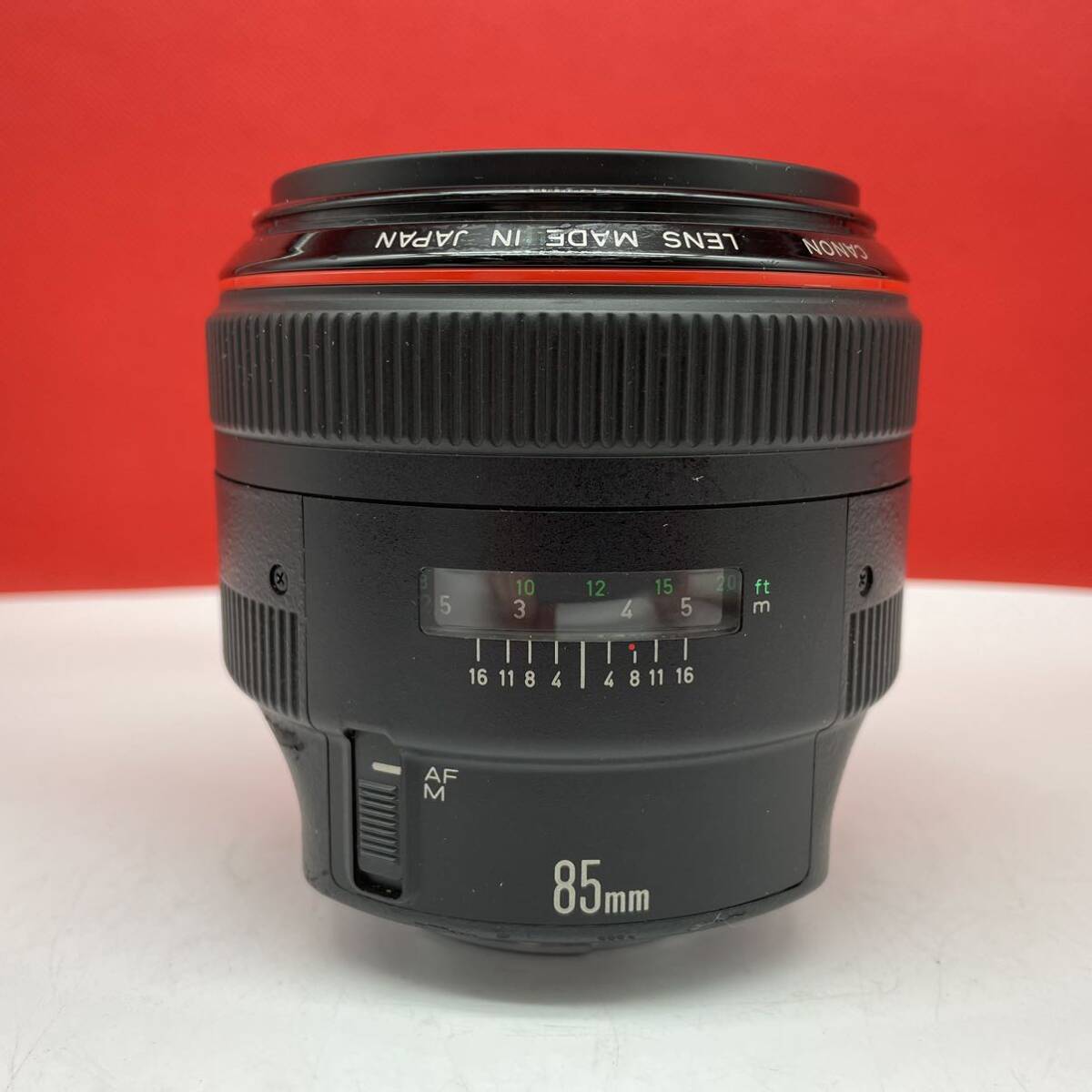 □ Canon LENS EF 85mm F1.2 L ULTRASONIC カメラレンズ 単焦点 AF動作確認済 ウルトラソニック キャノンの画像2