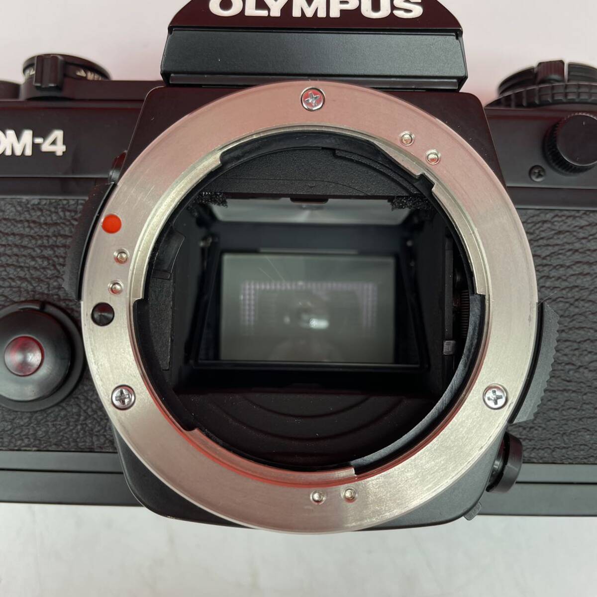 □ OLYMPUS OM-4 ボディ フィルムカメラ 一眼レフカメラ 動作確認済 シャッター、露出計OK オリンパス_画像8