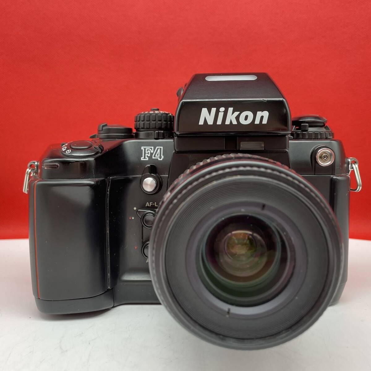 □ Nikon F4 フィルムカメラ 一眼レフカメラ ボディ AF NIKKOR 35-80mm F4-5.6D レンズ 動作確認済 シャッター、露出計OK ニコン_画像1