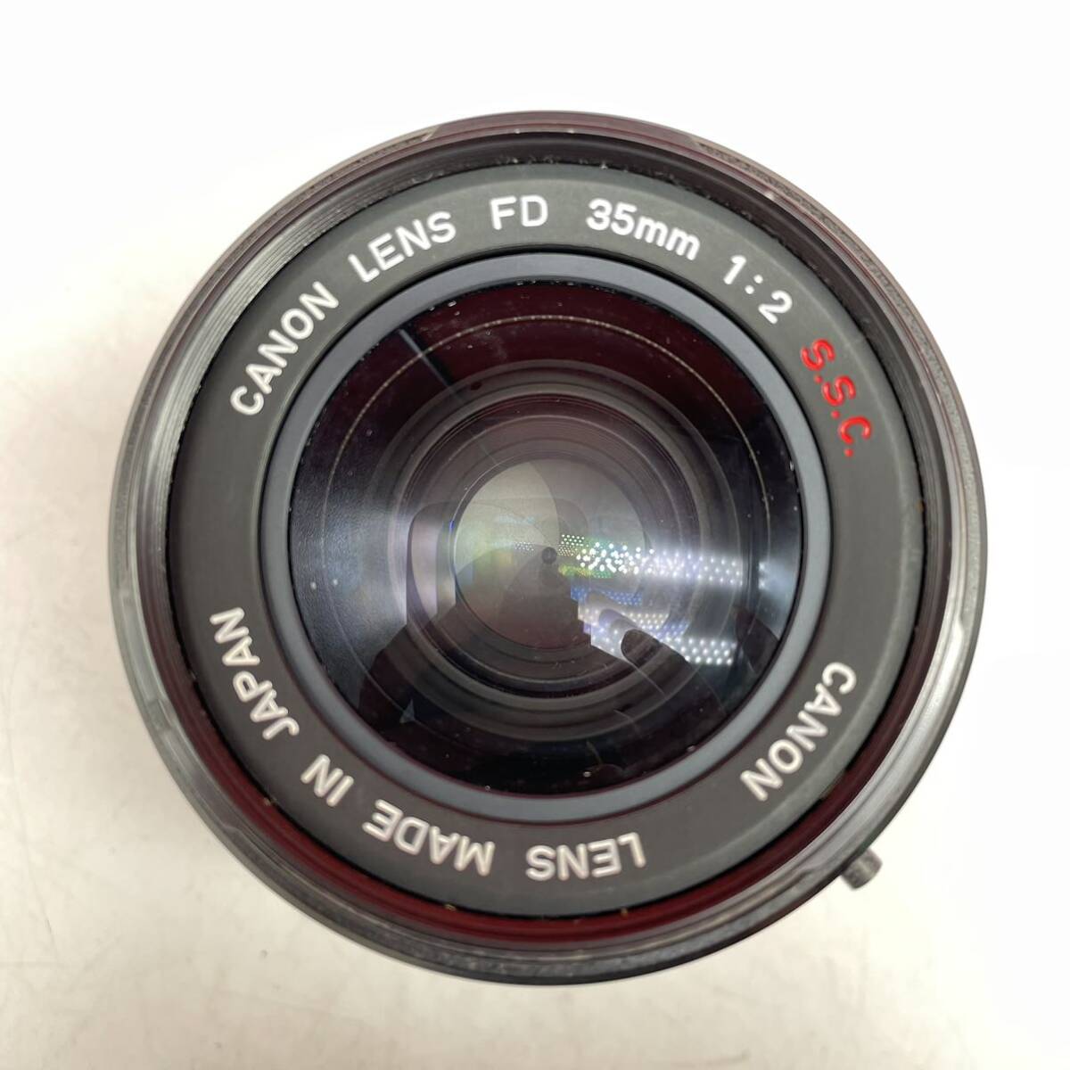□ Canon LENS FD 35mm F2 S.S.C. 単焦点 広角レンズ カメラレンズ キャノン_画像6