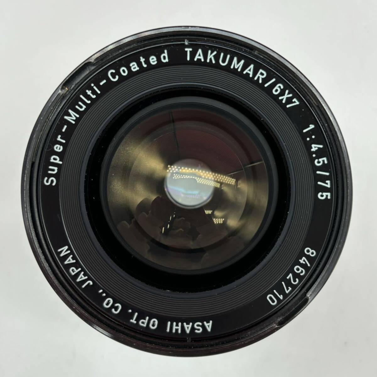 ◆ PENTAX Super-Multi-Coated TAKUMAR/6×7 F4.5/75 カメラ レンズ 中判 ペンタックス _画像2