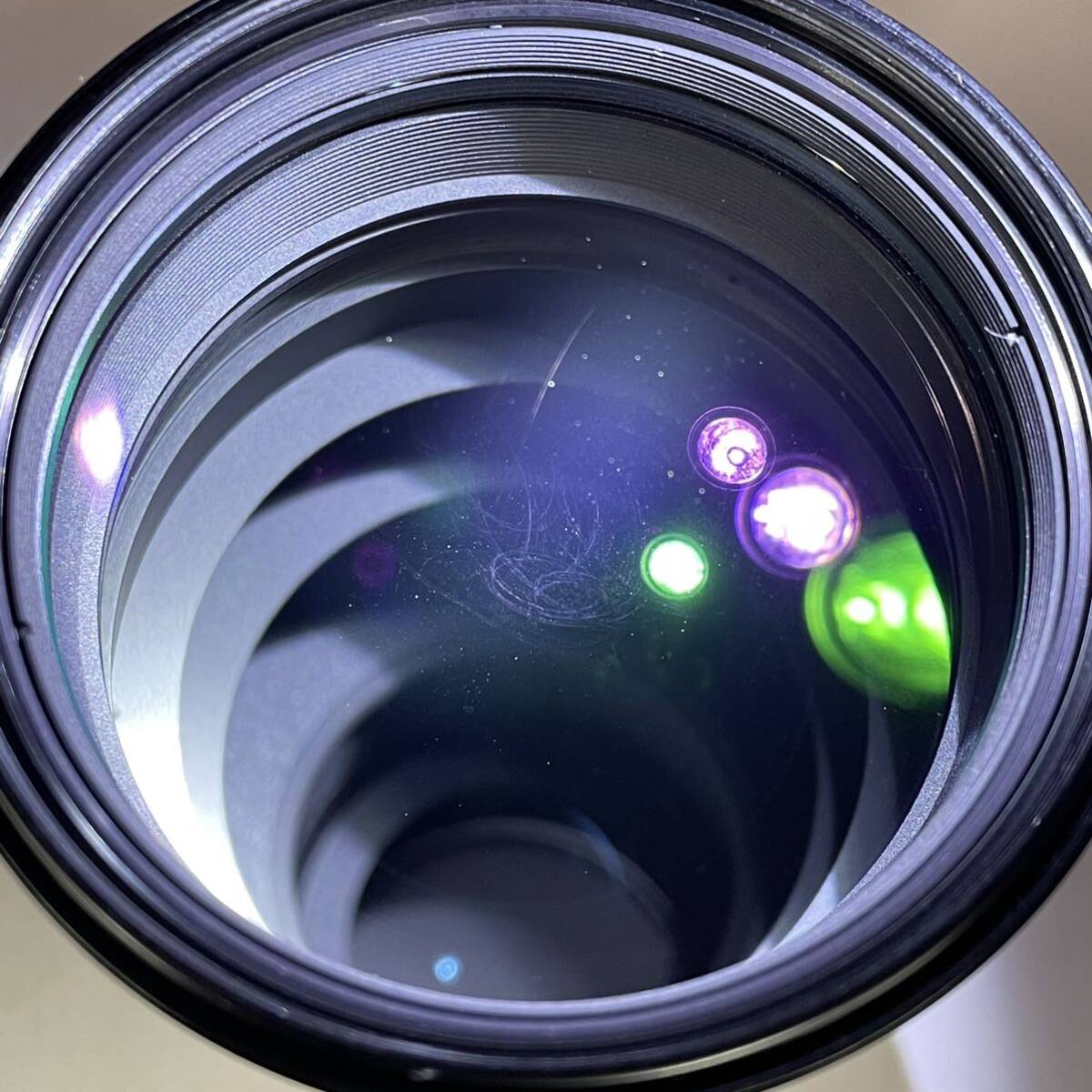 □ 防湿庫保管品 使用数回 Nikon NIKKOR ED 180mm F2.8 Ai-s カメラレンズ 単焦点 望遠レンズ マニュアルフォーカス ニコン_画像7