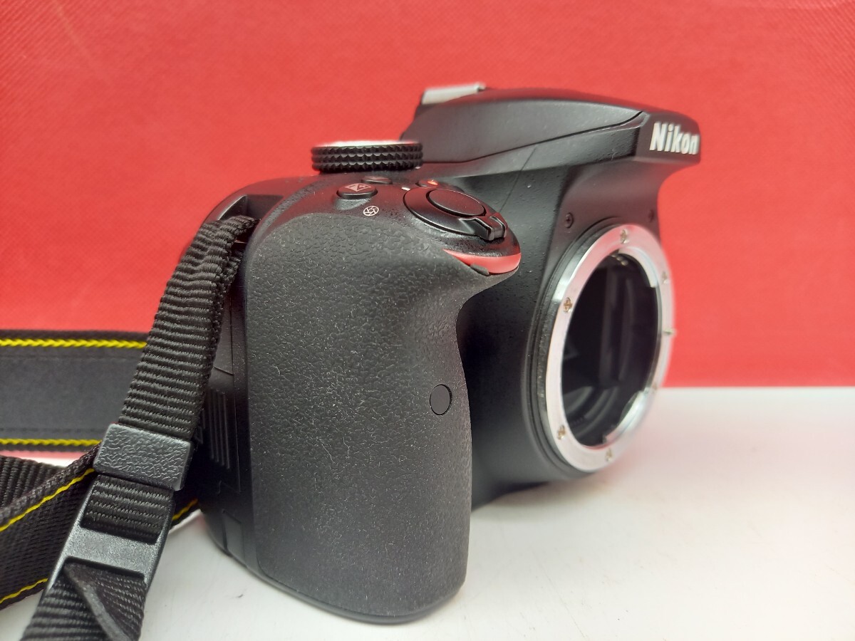 ■防湿庫保管品 Nikon D3400 デジタル一眼レフカメラ ボディのみ 動作確認済 バッテリー 充電器 付属品 ニコン_画像4
