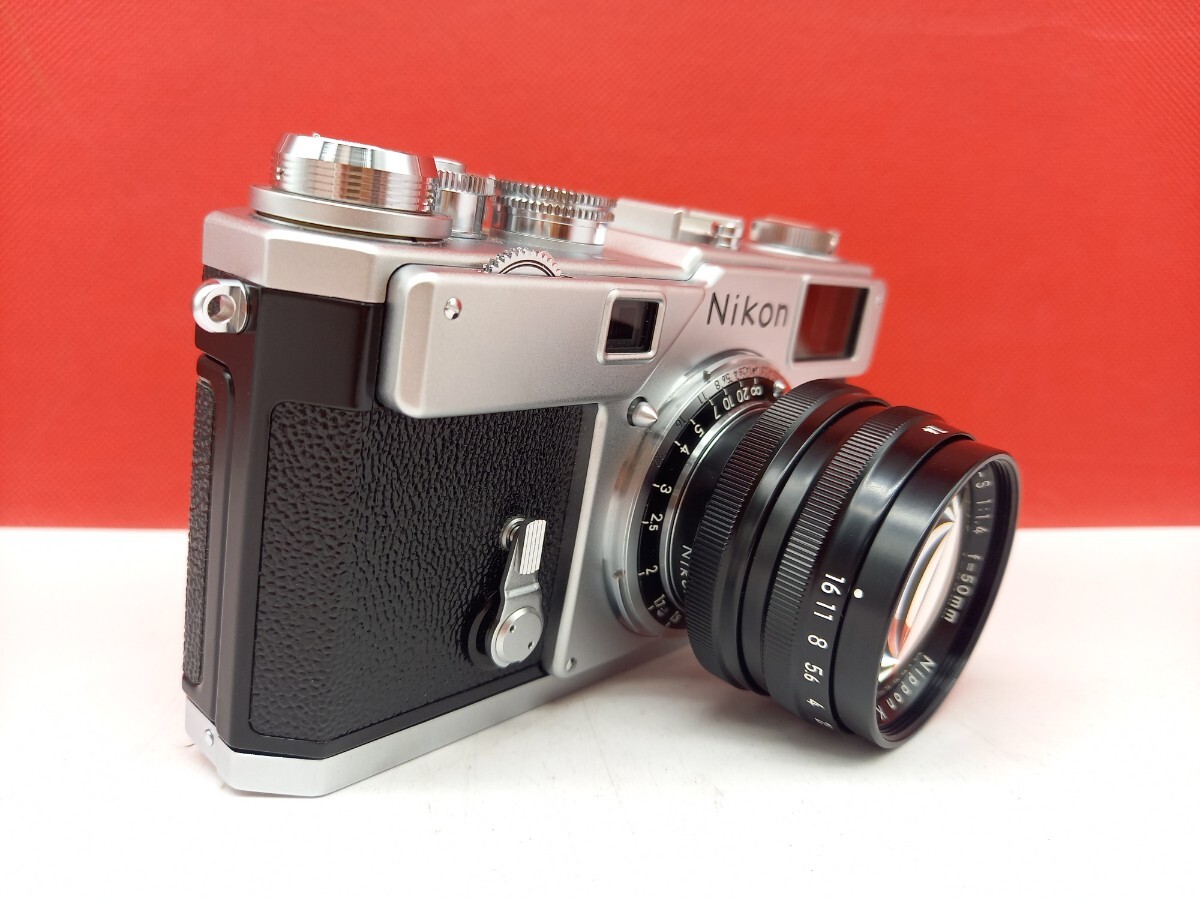 ■防湿庫保管品 使用浅 Nikon S3 YEAR 2000 LIMITED EDITION 記念復刻モデル レンジファインダー フィルムカメラ NIKKOR-S 1.4/50 ニコン_画像4
