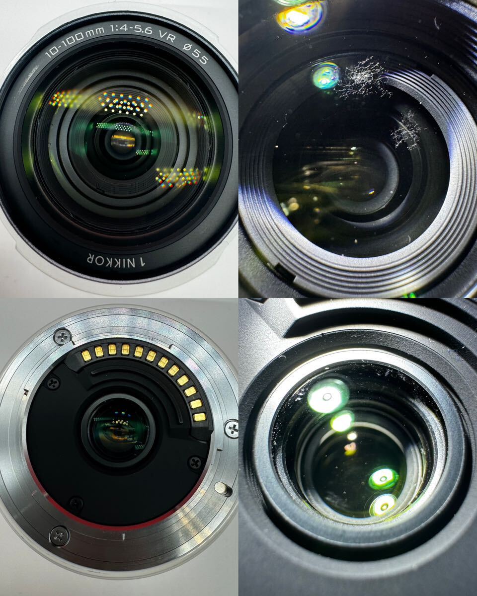 ▲ Nikon 1 V3 ボディ ミラーレス一眼 1NIKKOR 10-100㎜1:4-5.6 VR 動作確認済 ジャンク 現状品 ニコン_画像8