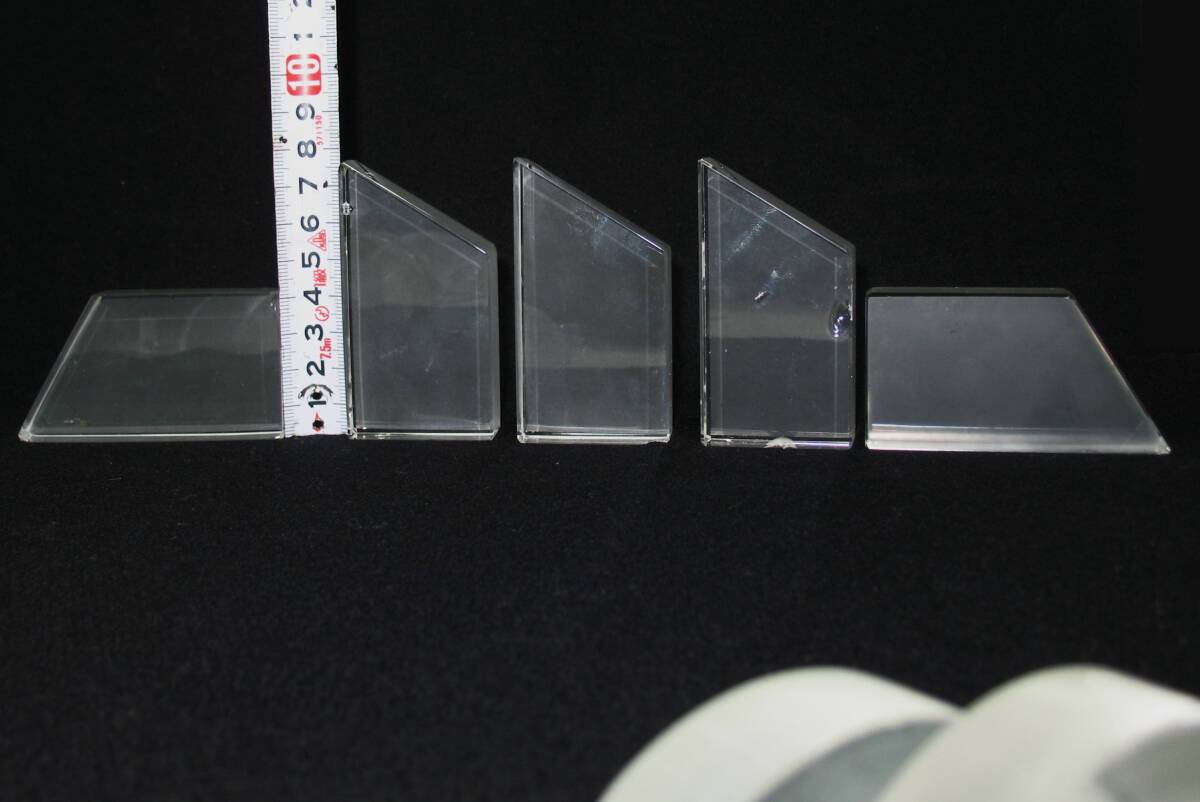 ゆうパック.60サイズ送料記載み　光の屈折実験 ガラスセット　反射実験　ガラス.遊び　小さな傷有り　ガラス飾り.オブジェ（赤枠.樂多我）_画像2