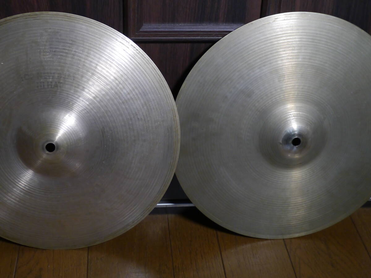 ◎７０sA Zildjian New Beat 14"Hihats 970g & 1370g送料無料　美音　demo音源◎_画像10