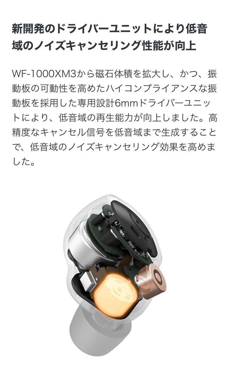 SONY WF-1000XM4  Bluetoothイヤホン　ソニー　ノイキャン