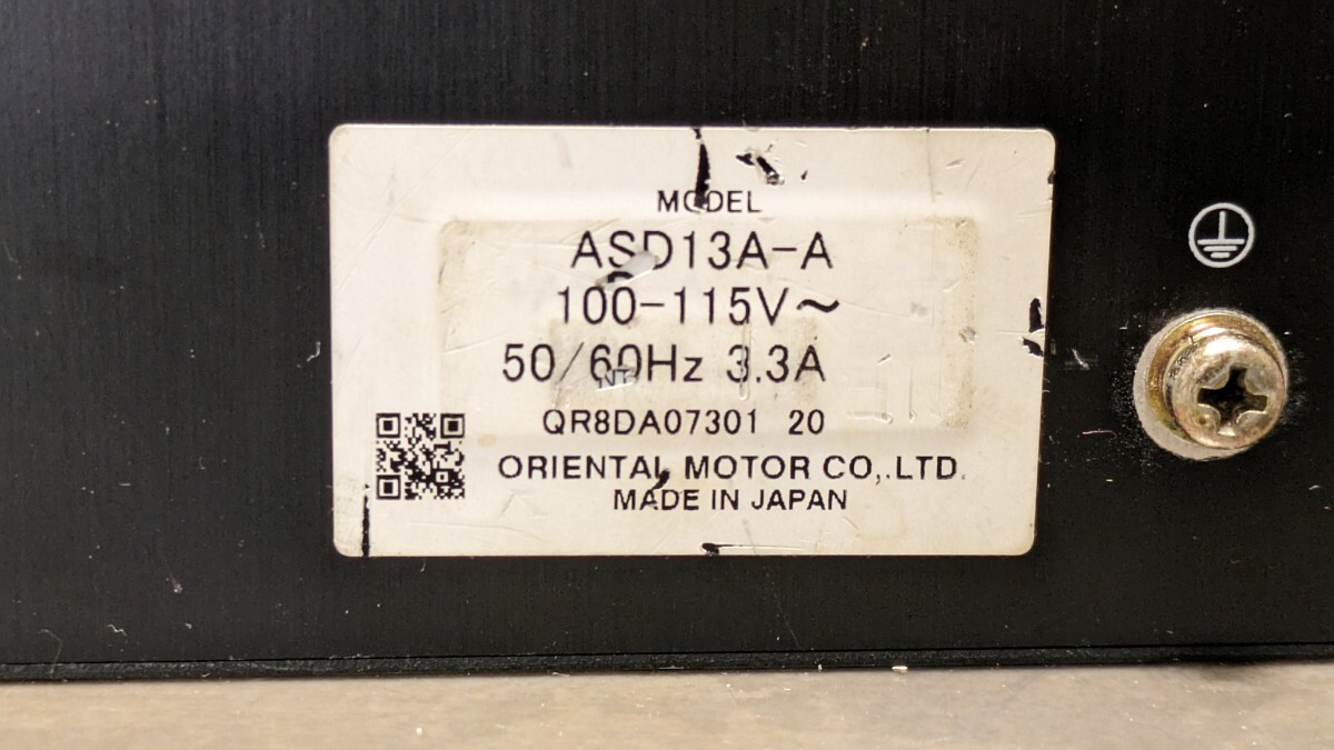 オリエンタルモーター αSTEP用ドライバ ASD13A-A VEXTA Oriental Motor 446_画像7