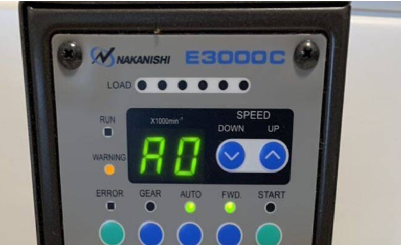 美品 NAKANISHI ナカニシ コントロールユニット E3000C モデルNE211 説明書 ケーブル等付き417_画像5