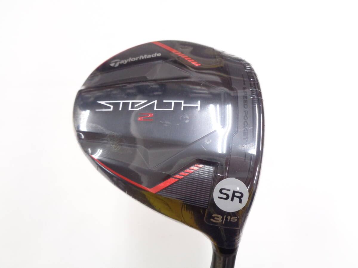 新品★ステルス2 3W 15度 TENSI RED TM50 硬さSR 長さ43.25インチ★日本仕様【STEALTH2 テンセイ レッド】　_画像1