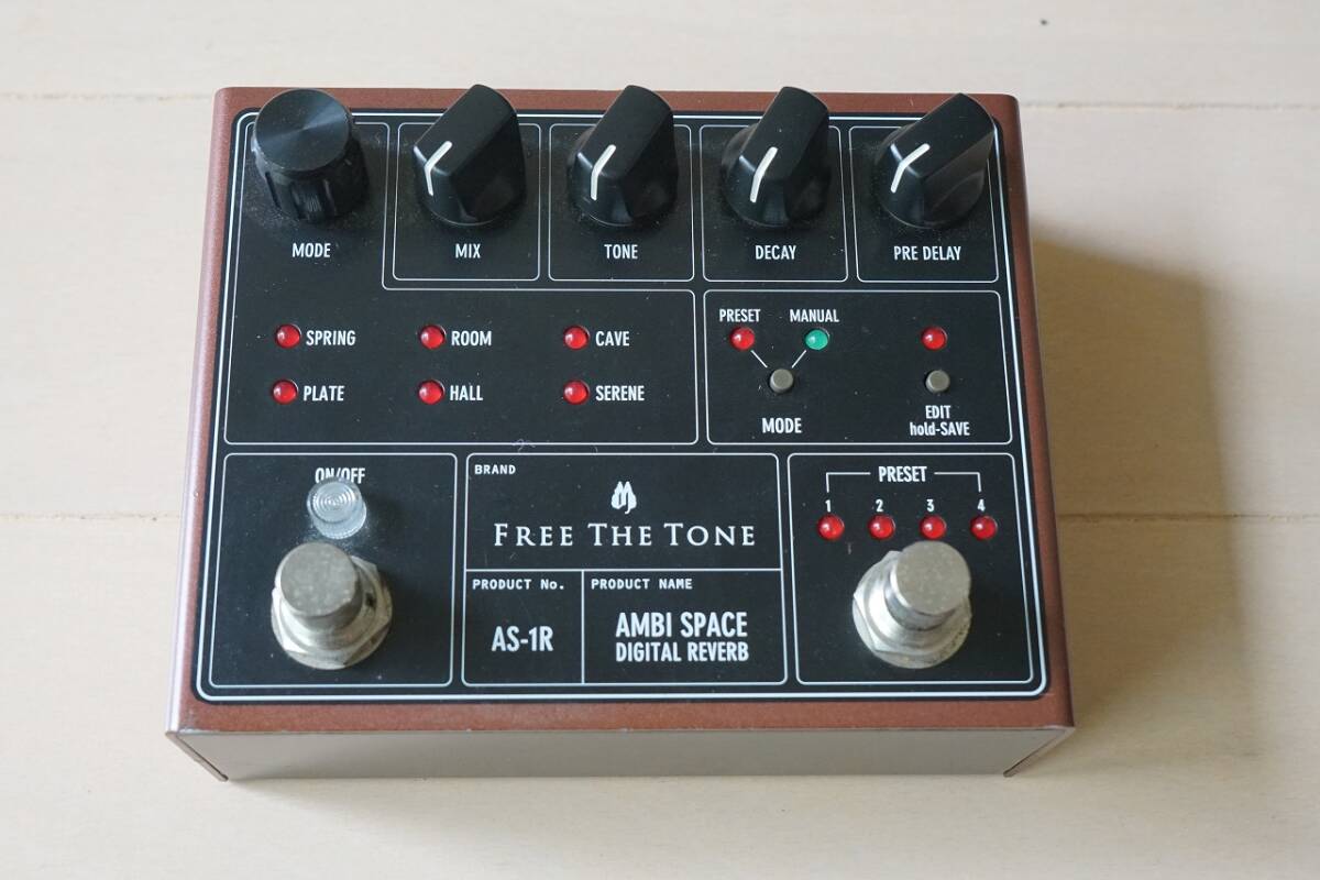 FREE THE TONE　AS-1R AMBI SPACE　リバーブ_画像1
