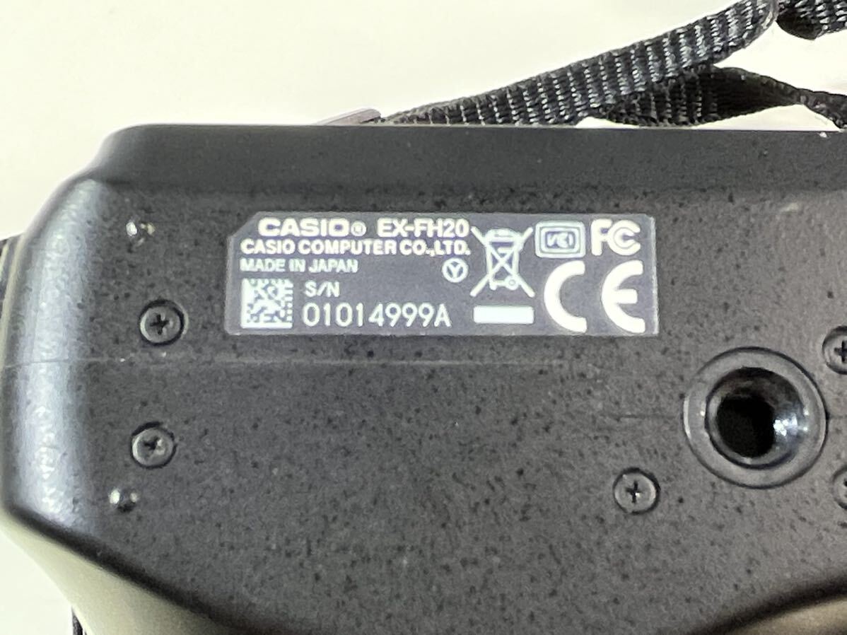 ★動作確認済み CASIO EXILIM EX-FH20 コンパクトデジタルカメラ ハイスピード 単三電池4本使用 本体のみ 中古品 管理K204_画像10