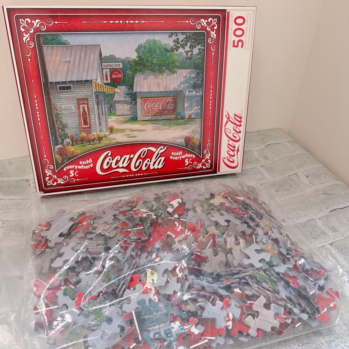 500ピース ジグソーパズル コカ・コーラ   45.7×59.6cm